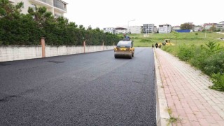 Osmangazi belediyesi çalışıyor yollar güzelleşiyor