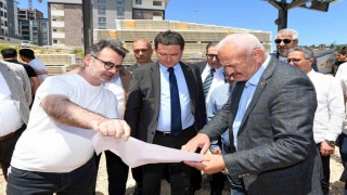 Osmangazi yeni modern pazar alanına kavuşmak için gün sayıyor