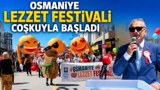 Osmaniye Lezzet Festivali Coşkuyla Başladı