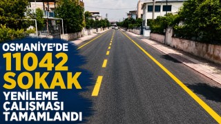 Osmaniye’de 11042 Sokak Yenileme Çalışması Tamamlandı