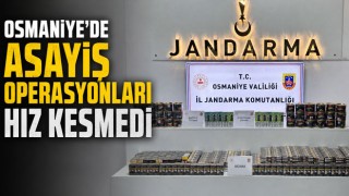 Osmaniye’de Asayiş Operasyonları Hız Kesmedi