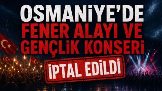 Osmaniye’de Gençlik Haftası Etkinlikleri İptal Edildi