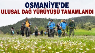 Osmaniye’de Ulusal Dağ Yürüyüşü Tamamlandı
