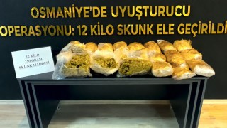 Osmaniye’de Uyuşturucu Operasyonu: 12 Kilo Skunk Ele Geçirildi