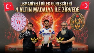 Osmaniyeli Bilek Güreşçileri 4 Altın Madalya İle Zirvede