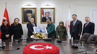 Özel bireylerden Vali Yardımcısı Balcıya ziyaret