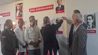 Parti binasından Kılıçdaroğlunun fotoğrafı kaldırıldı