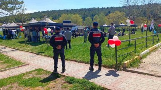 Pelitözü Gölparkta etkinliğe üst düzey güvenlik