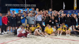 Plaj Voleybolu heyecanı Aydında yaşandı