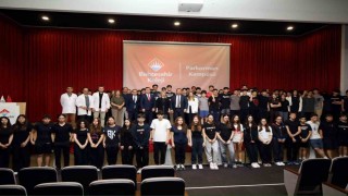 Rektör Özkandan lise öğrencileriyle ufuk açıcı sohbet