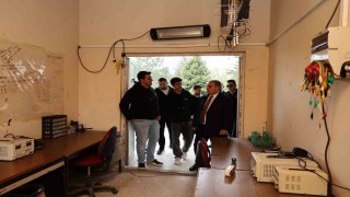 Rektör Prof. Dr. Altun öğrenci ziyaretlerini sürdürüyor