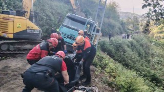 Rizede kamyon kazası: 1 ölü