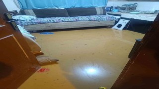 Sağanak yağış sebebiyle evleri su bastı