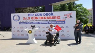 Şahinbey Belediyesi 5 bin engellinin ‘eli ayağı oldu