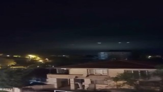 Sakaryada gökyüzünde görülen ışıklar merak uyandırdı