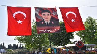 Salihlide Şehit Mustafa Kozak, 8. yılında dualarla anıldı