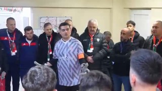 Şampiyonluk maçı öncesi takım kaptanından ağlatan konuşma
