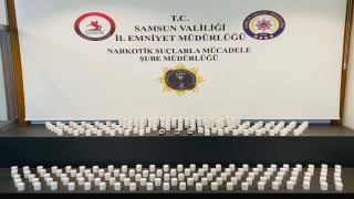 Samsunda 10 bin uyuşturucu hap ele geçirildi