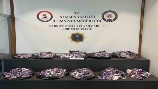 Samsunda 44 bin adet uyuşturucu hap ele geçirildi