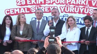 Sancaktepede 29 Ekim Spor Parkı ve Cemal Süreya Yürüyüş Yolu açıldı