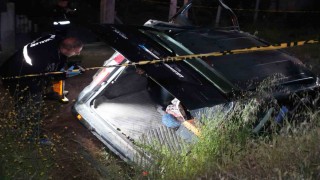 Şarampole devrilen araç hurdaya döndü: 1 ölü, 3 yaralı