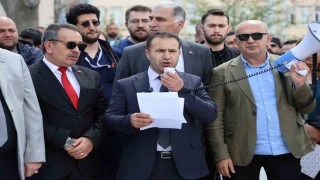 SCÜ çalışanları, bankaların promosyon tutumunu protesto etti