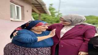 Sebahat teyzenin duası Kaymakam Kılıçı duygulandırdı