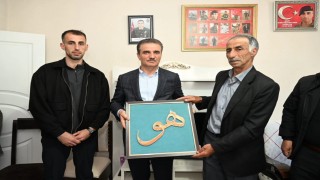Şehit ailelerine bayram ziyareti