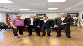 Şehit babasından Bahçelievler Kaymakamına ziyaret
