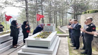 Şehit Polis Memuru Uğur Yıldız dualarla anıldı