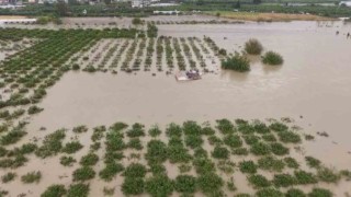 Selde akıntıya kapılarak hayatını kaybeden adamın sular altındaki evi görüntülendi