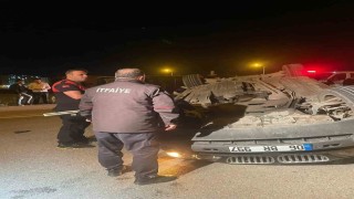 Siirtte ambulans ile otomobil çarpıştı: 4 yaralı