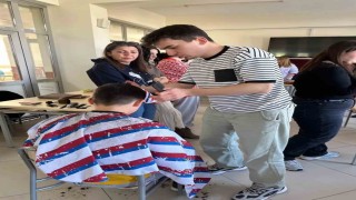 Sinopta geleceğin ustaları özel öğrenciler için çalıştı