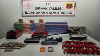 Şırnakta 23 milyon 812 bin lira değerinde kaçak malzemeler ele geçirildi