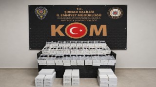 Şırnakta 5 milyon 700 bin liralık kaçak gözlük operasyonu: 1 tutuklama
