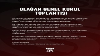 Sivassporda genel kurul kararı alındı