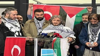 Sumud Filosu aktivisti Hüseyin Oral, İstanbula geldi