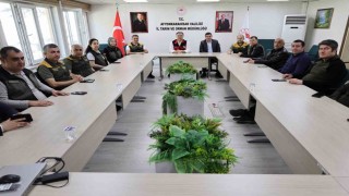Tarım ve Orman İl Müdürlüğü tarafından koordinasyon toplantısı yapıldı