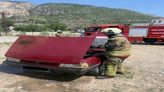 TOFAŞın motoru alevlere teslim oldu