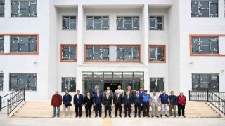 TOKİ Pınarhisar Ortaokulu inşaatı tamamlanma aşamasında