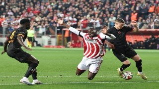 Trendyol Süper Lig: Samsunspor: 1 - Galatasaray: 1 (İlk yarı)