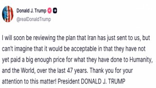 Trumptan İranın son teklifiyle ilgili açıklama: Kabul edilebilir olacağını düşünemiyorum