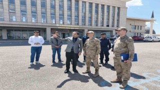 Tümgeneral Halil Şenden okullarda güvenlik denetimi