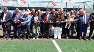 Türkiyede bir ilk olan spor park alanı Çekmeköyde açıldı