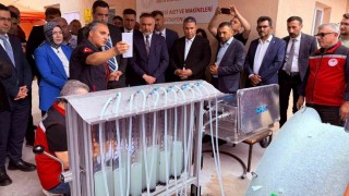 Türkiyenin ilk zirai mücadele test istasyonu Sarıgölde açıldı