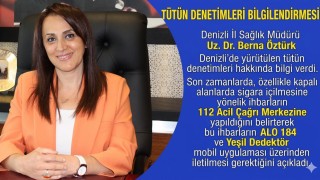 Tütün ihbarları Alo 184 ve Yeşil Dedektör mobil uygulaması üzerinden iletilmeli