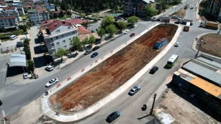 Tuzla ve Battalgazi Caddesinde kavşak düzenlemesi