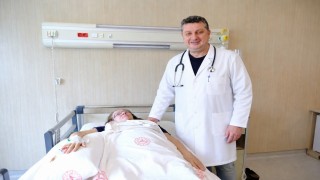 Ukraynalı hasta şifayı Mersin Şehir Hastanesinde buldu