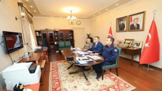 Vali Akbıyık trafik toplantısına katıldı