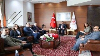 Vali Hacıbektaşoğlu TÜİK heyetini kabul etti